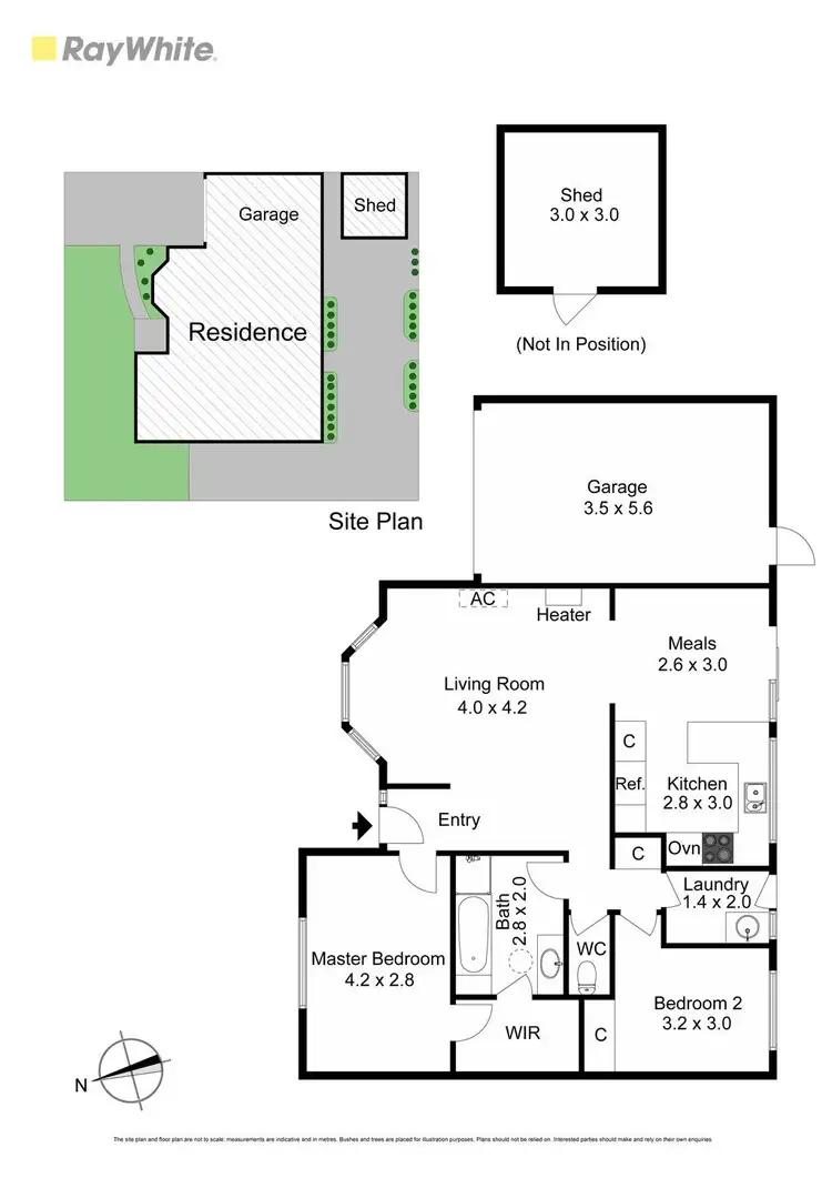 Floorplan of Homely unit listing, 18/242 Cranbourne Road, Frankston VIC 3199