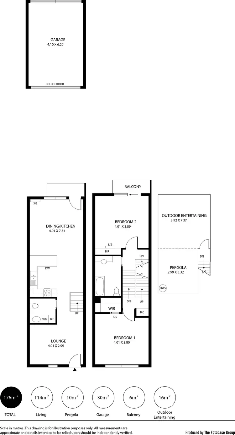 Floorplan of Homely house listing, 8/5 Fletcher Road, Birkenhead SA 5015