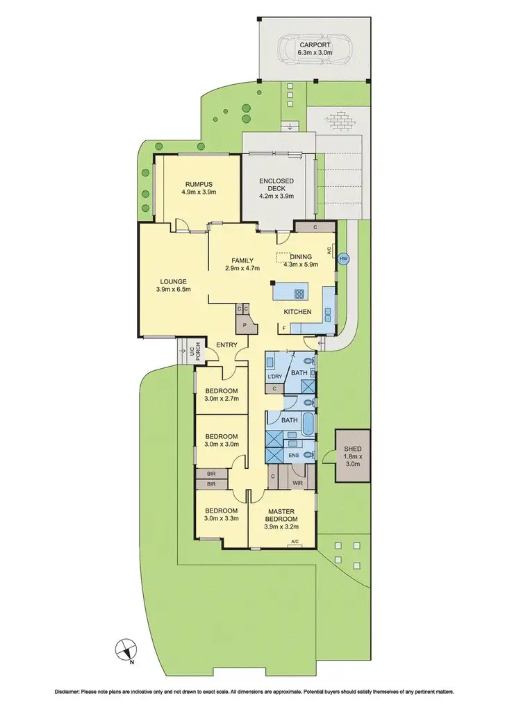 Floorplan of Homely unit listing, 1/22 Panorama Drive, Forest Hill VIC 3131