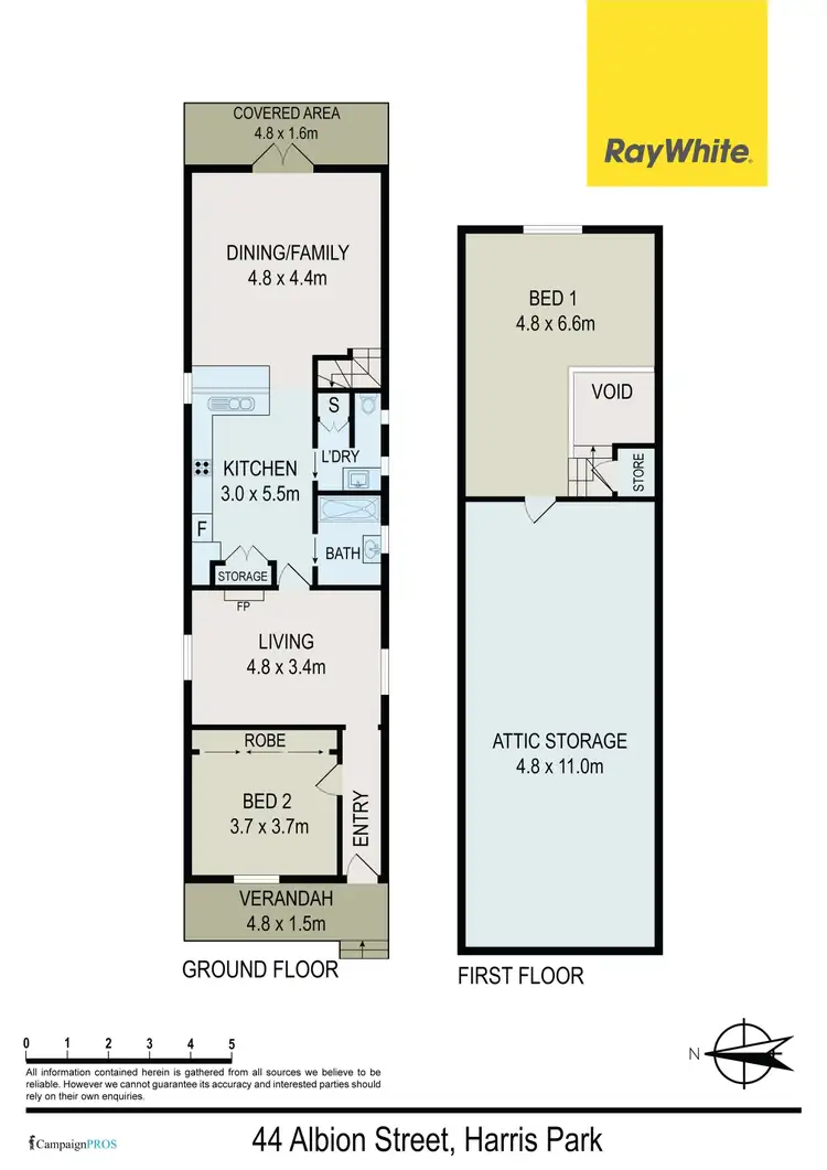 Floorplan of Homely house listing, 44 Albion Street, Harris Park NSW 2150