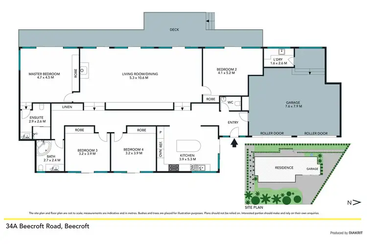 Floorplan of Homely house listing, 34a Beecroft Road, Beecroft NSW 2119
