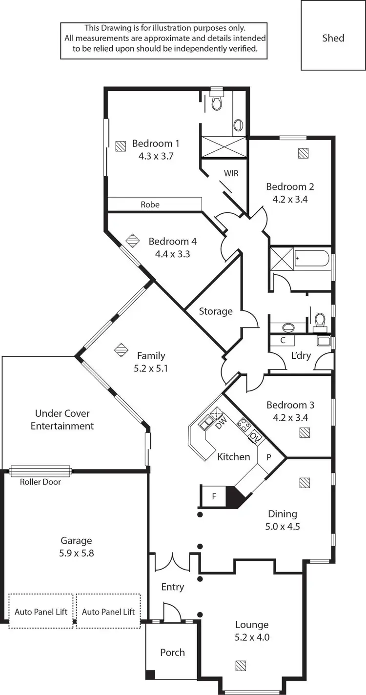 Floorplan of Homely house listing, 36 McCole Circuit, Allenby Gardens SA 5009