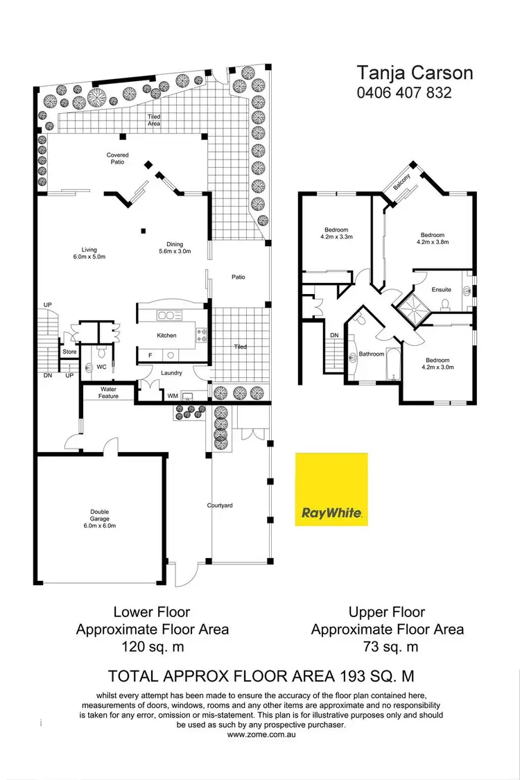 Floorplan of Homely townhouse listing, 4/100 'Apollo' Cotlew Street East, Southport QLD 4215