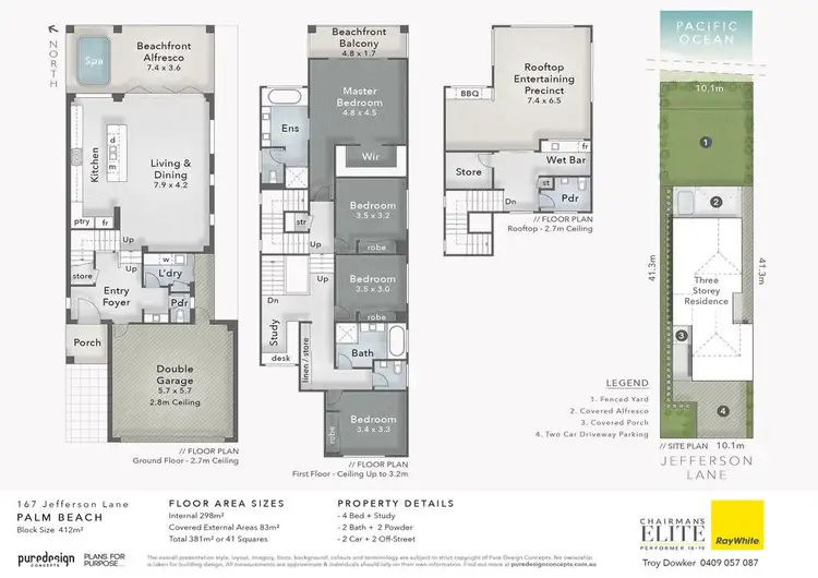 Floorplan of Homely house listing, 167 Jefferson Lane, Palm Beach QLD 4221