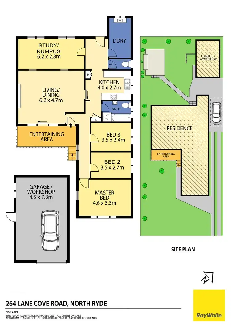 Floorplan of Homely house listing, 264 Lane Cove Road, North Ryde NSW 2113