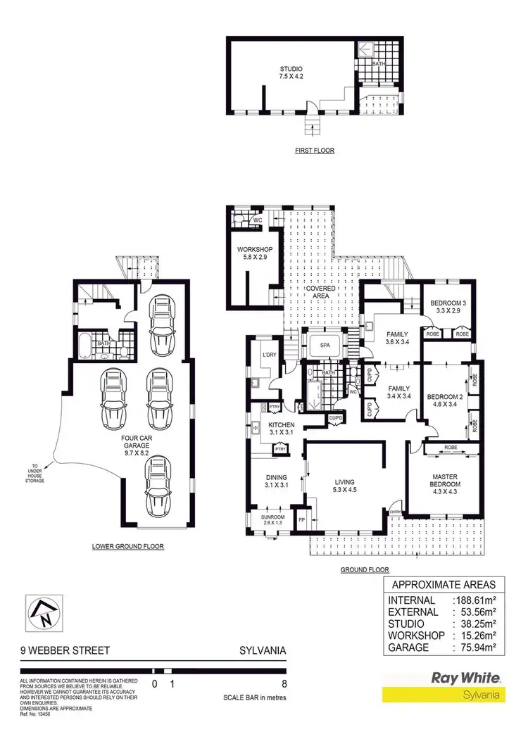 Floorplan of Homely house listing, 9 Webber Street, Sylvania NSW 2224