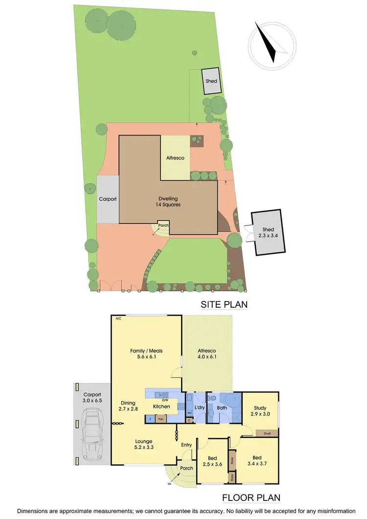 Floorplan of Homely house listing, 40 Seebeck Road, Rowville VIC 3178