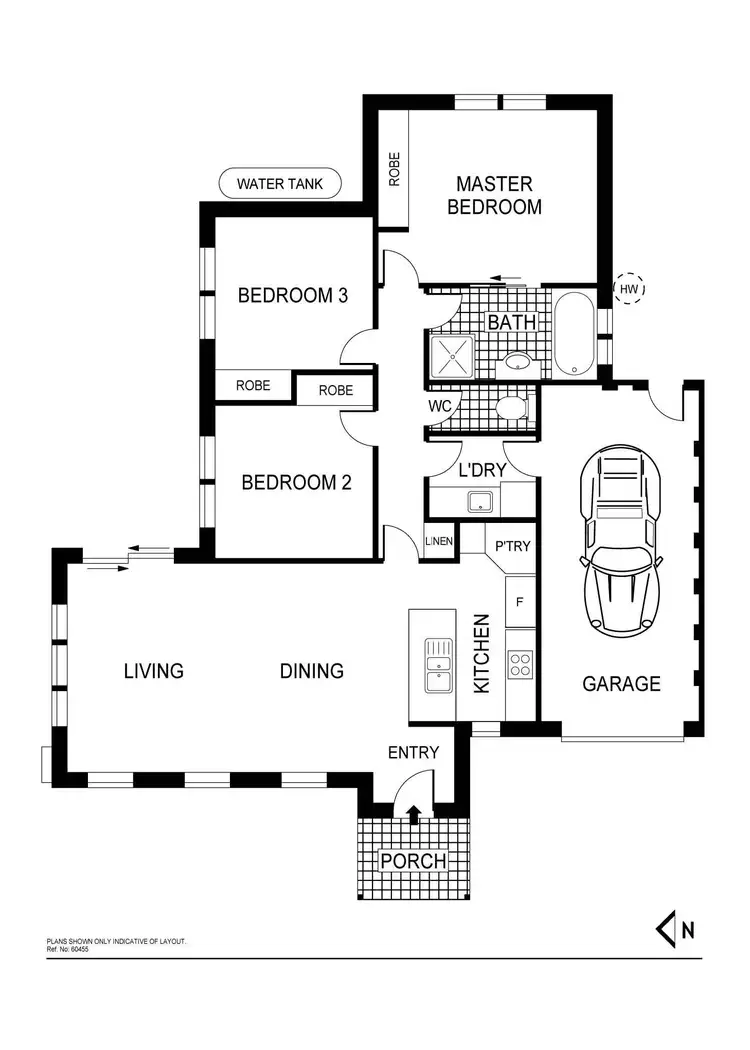 Floorplan of Homely house listing, 20 Greenman Street, Macgregor ACT 2615