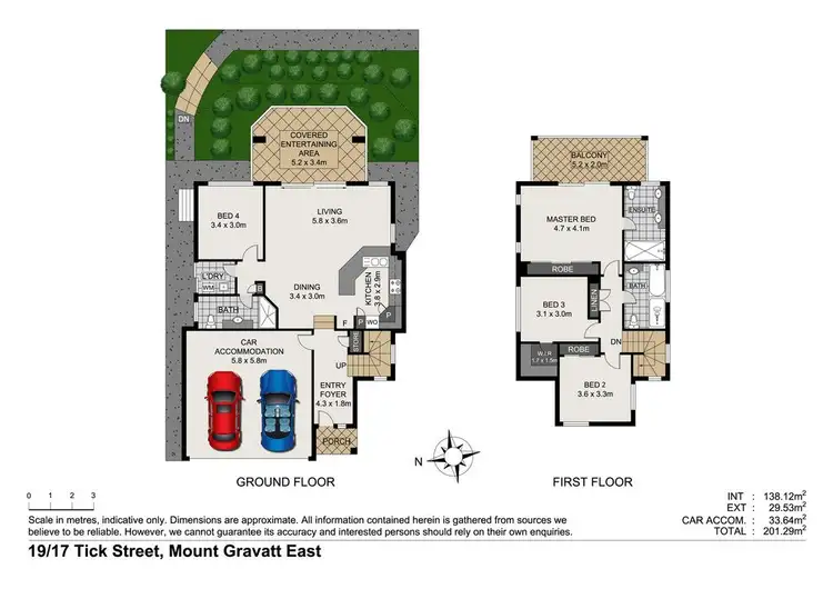 Floorplan of Homely townhouse listing, 19/17 Tick Street, Mount Gravatt East QLD 4122