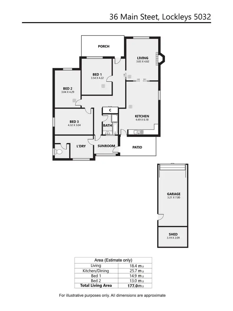 Floorplan of Homely house listing, 36 Main Street, Lockleys SA 5032