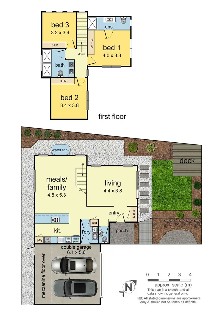 Floorplan of Homely unit listing, 2/16 Harwell Road, Ferntree Gully VIC 3156