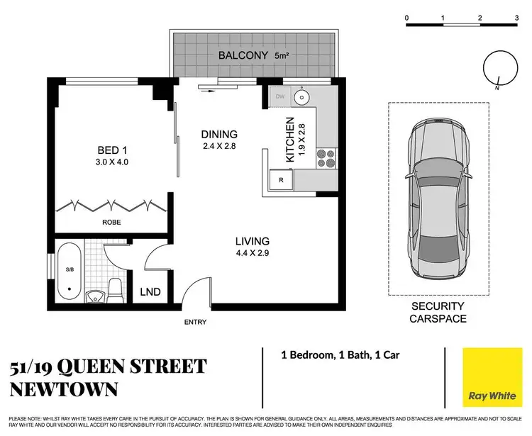 Floorplan of Homely apartment listing, 51/19-23 Queen Street, Newtown NSW 2042