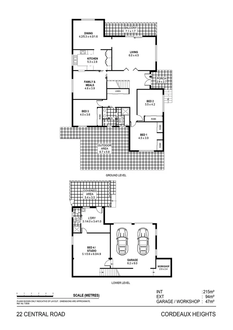 Floorplan of Homely house listing, 22 Central Road, Cordeaux Heights NSW 2526