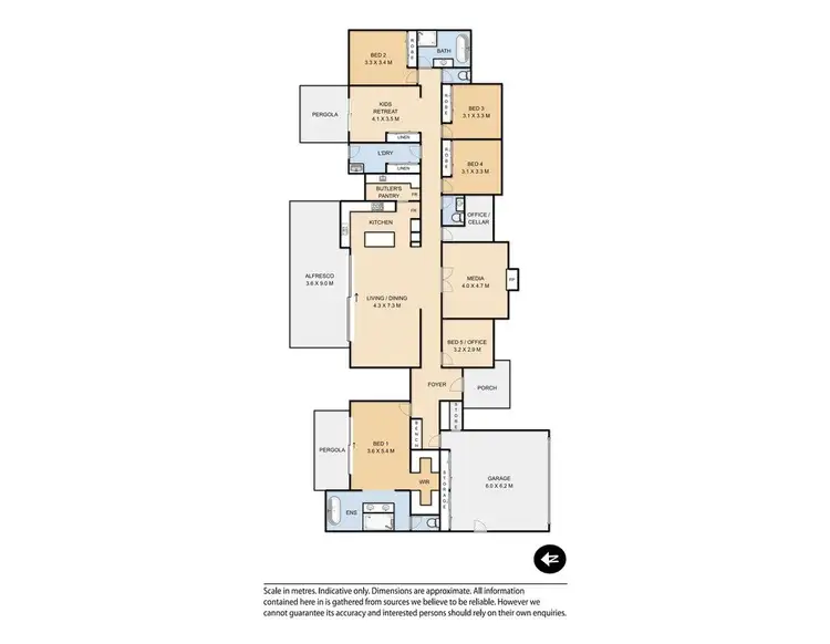 Floorplan of Homely house listing, 2 Daybreak Close, Cabarlah QLD 4352