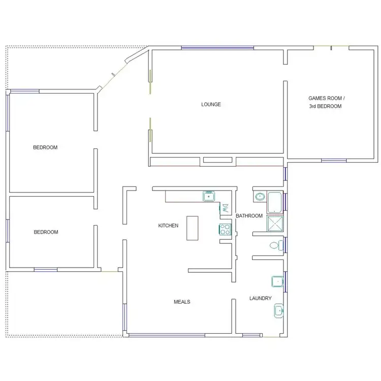 Floorplan of Homely house listing, 62 Mcleod Street, Bordertown SA 5268