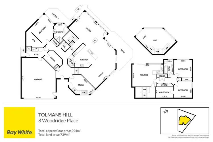 Floorplan of Homely house listing, 8 Woodridge Place, Tolmans Hill TAS 7007