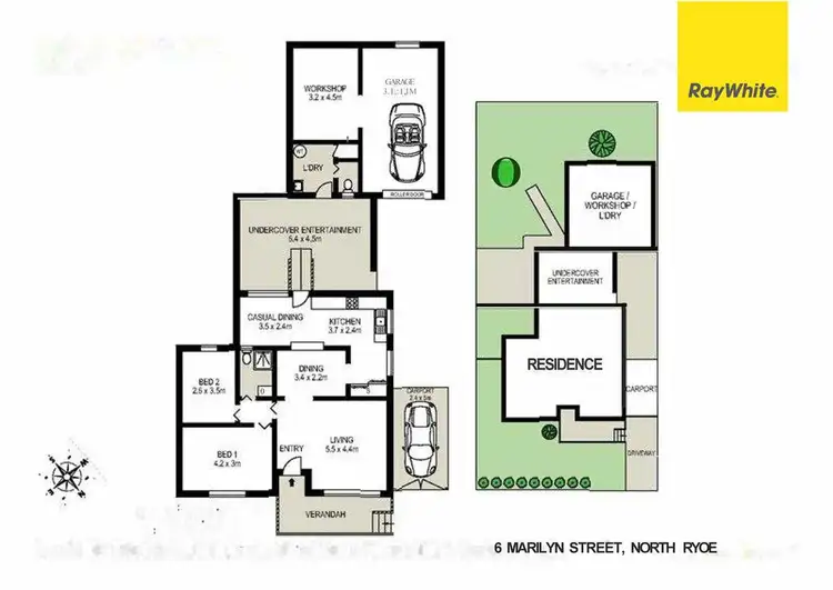 Floorplan of Homely house listing, 6 Marilyn Street, North Ryde NSW 2113