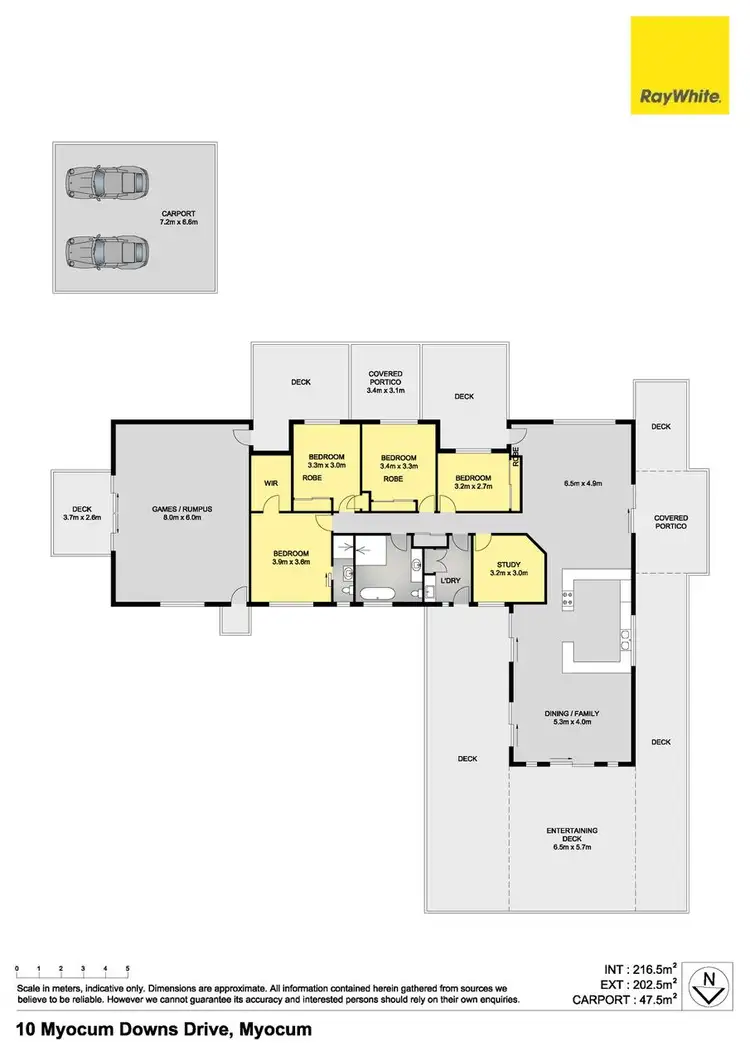 Floorplan of Homely house listing, 10 Myocum Downs Drive, Myocum NSW 2481