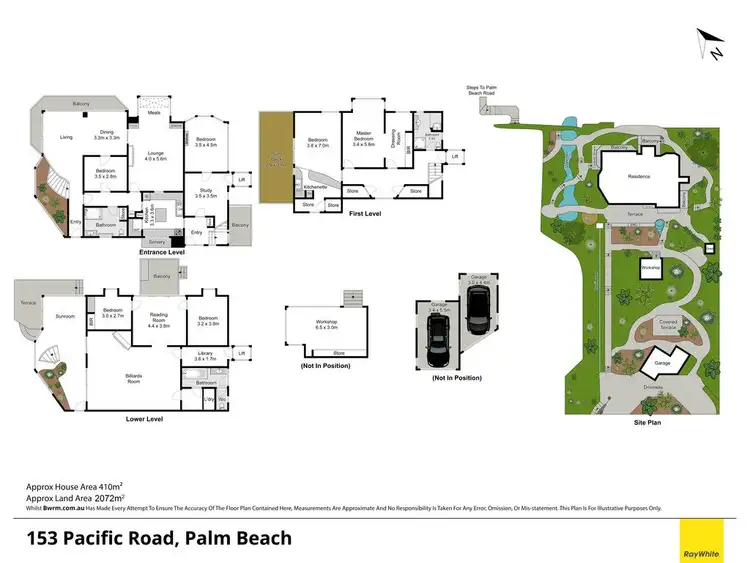 Floorplan of Homely house listing, 153 Pacific Road, Palm Beach NSW 2108