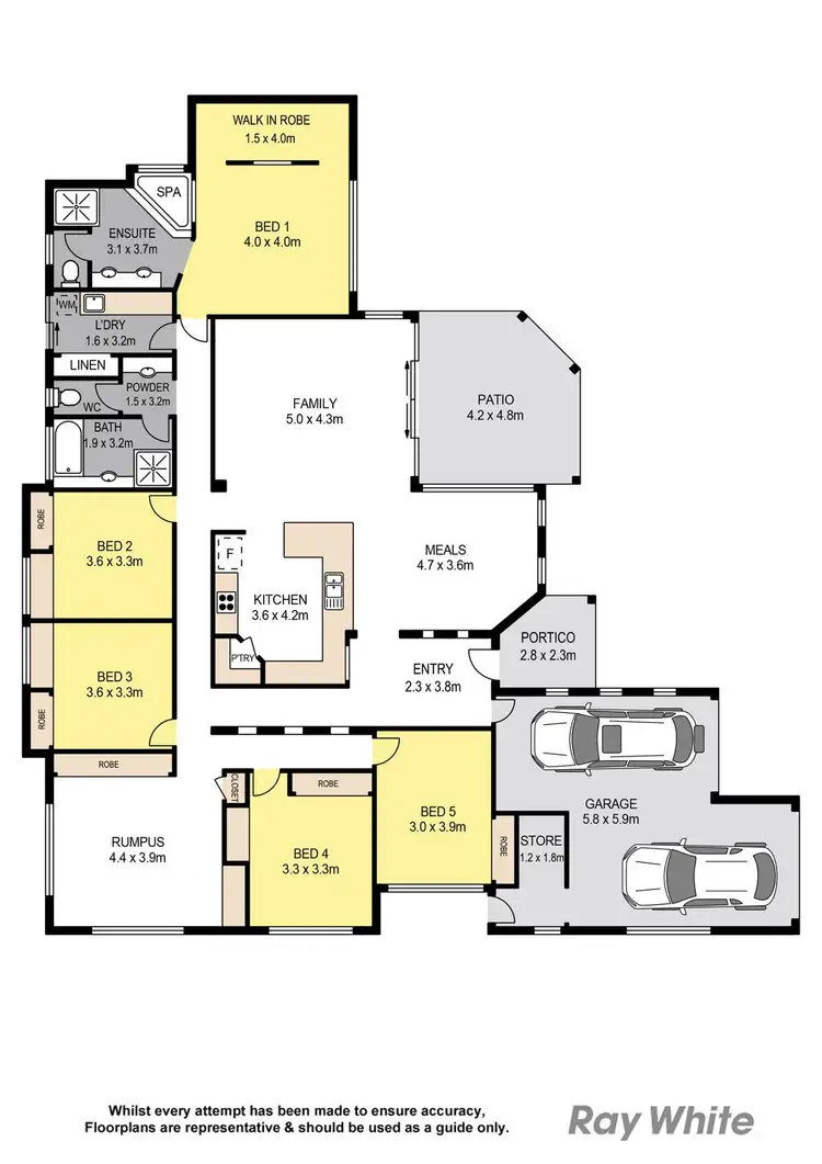 Floorplan of Homely house listing, 128 Phillips Street, Bracken Ridge QLD 4017
