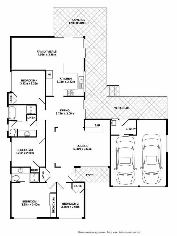 Floorplan of Homely house listing, 3 Arafura Avenue, Cranebrook NSW 2749