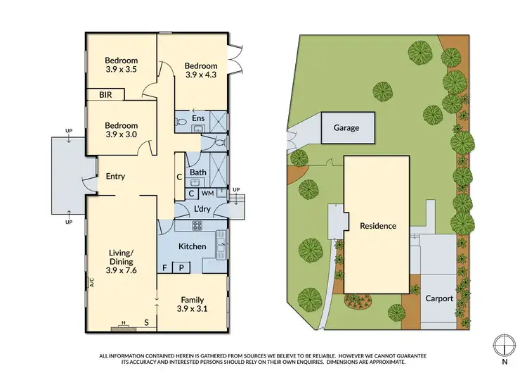 Floorplan of Homely house listing, 2 Lynwood Crescent, Lower Plenty VIC 3093
