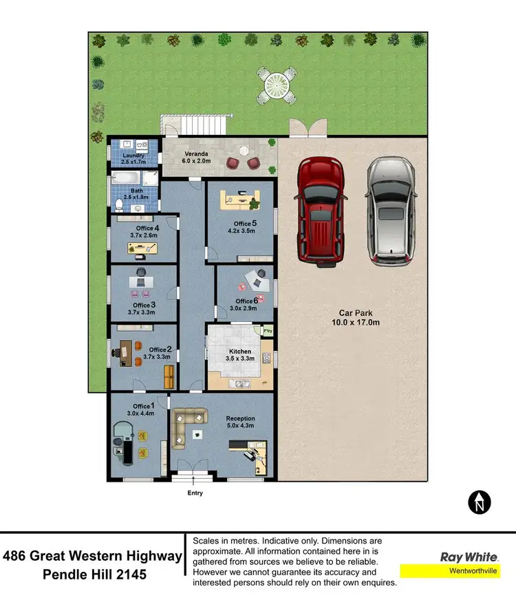 Floorplan of Homely house listing, 486 Great Western Highway, Pendle Hill NSW 2145