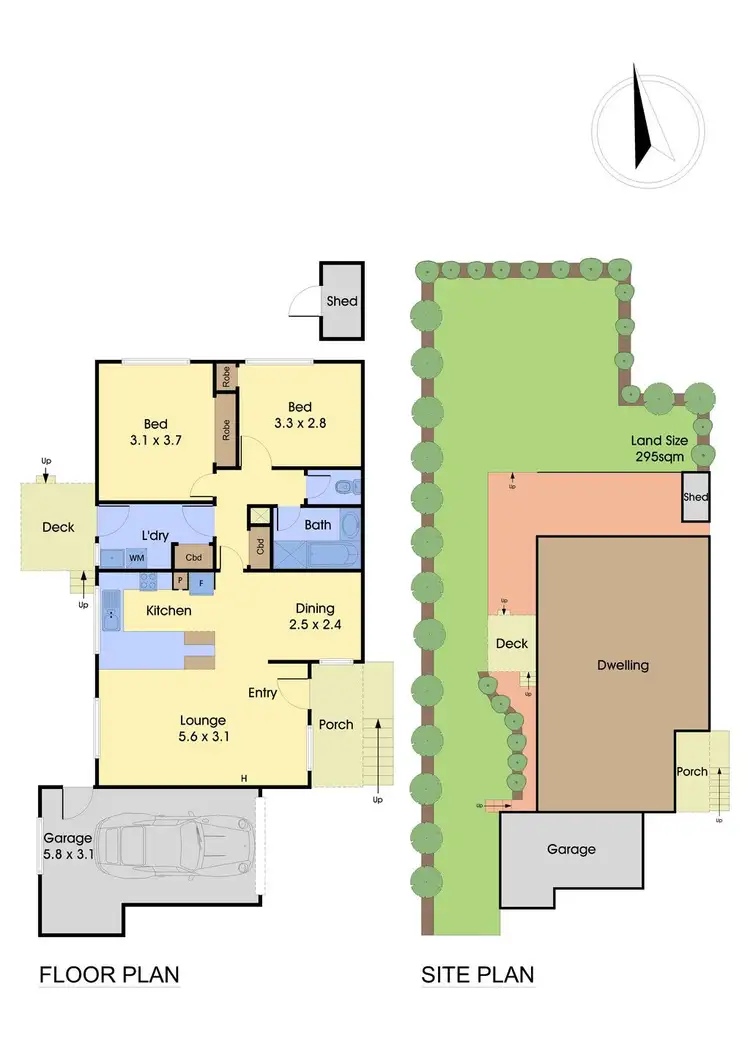 Floorplan of Homely unit listing, 3/106 Cowin Street, Diamond Creek VIC 3089