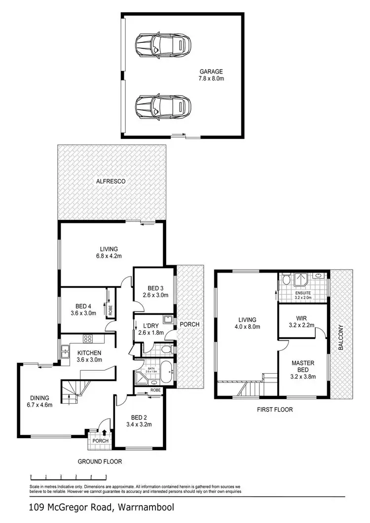 Floorplan of Homely house listing, 109 McGregors Road, Warrnambool VIC 3280