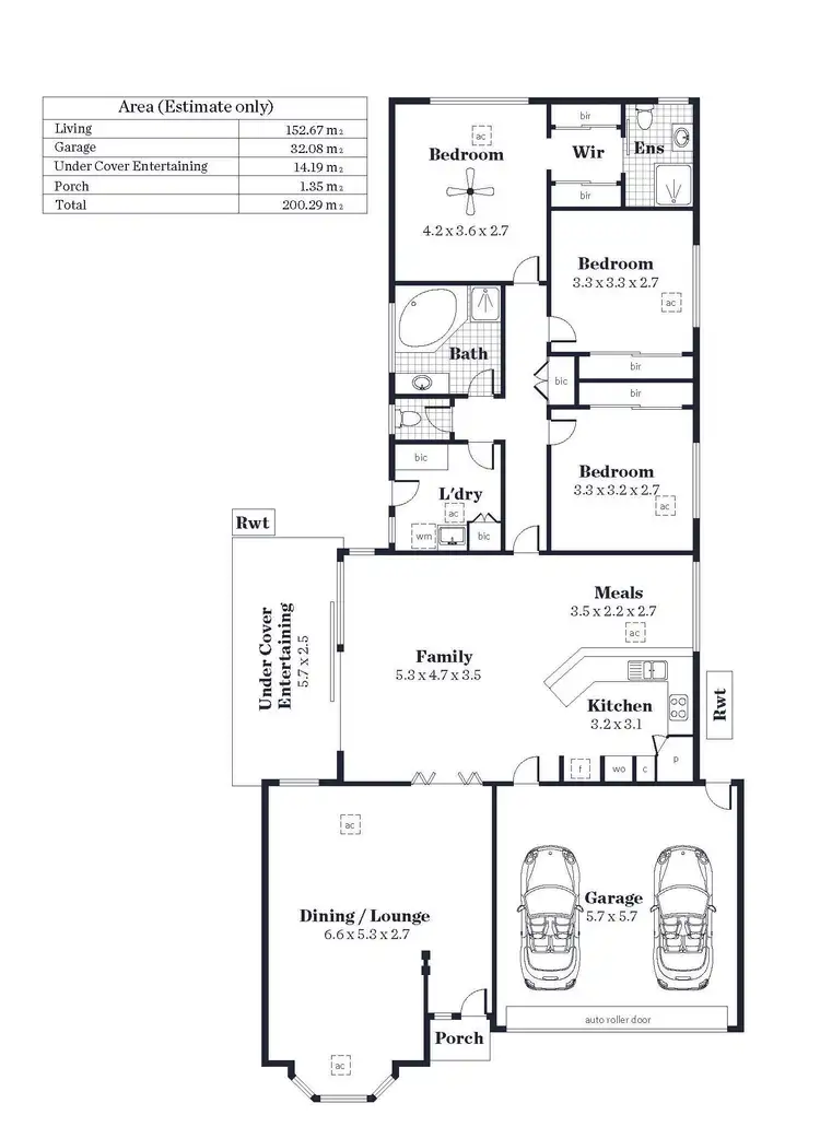 Floorplan of Homely house listing, 10 Stanford Avenue, Novar Gardens SA 5040