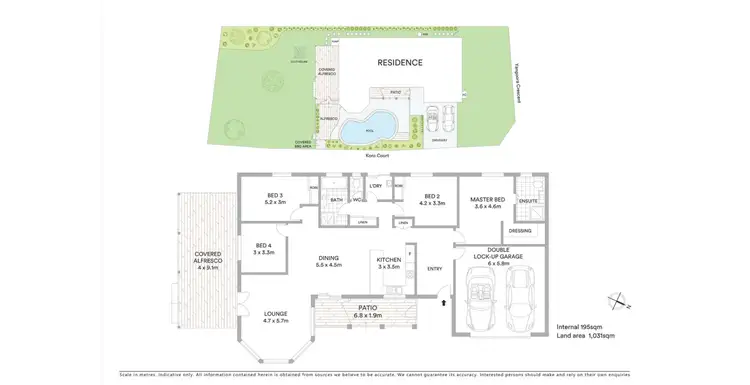 Floorplan of Homely house listing, 10 Koro Court, Ashmore QLD 4214