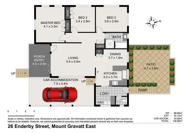 Floorplan of Homely house listing, 26 Enderby Street, Mount Gravatt East QLD 4122