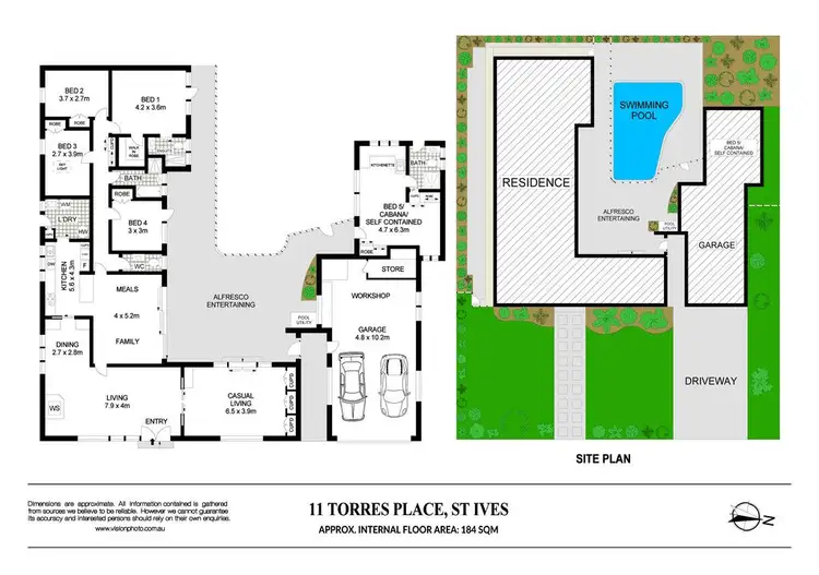 Floorplan of Homely house listing, 11 Torres Place, St Ives NSW 2075
