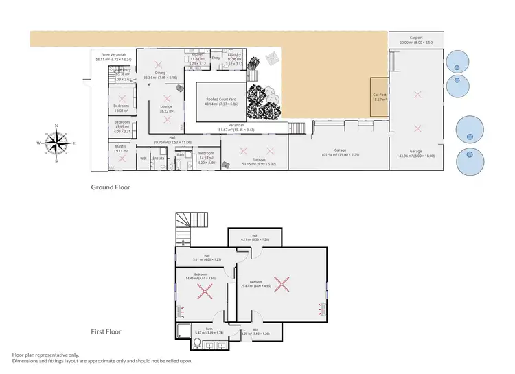 Floorplan of Homely house listing, 8 Kensington Drive, Withcott QLD 4352