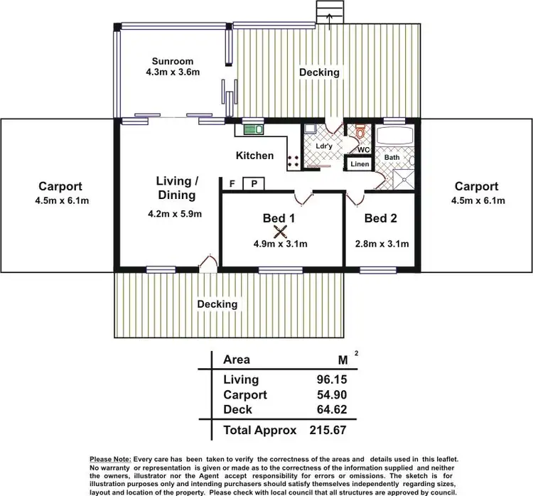 Floorplan of Homely house listing, 18 Percy Road, Port Wakefield SA 5550
