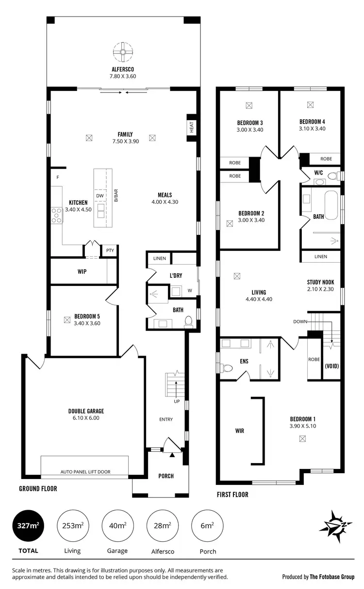 Floorplan of Homely house listing, 8 North Street, Henley Beach SA 5022