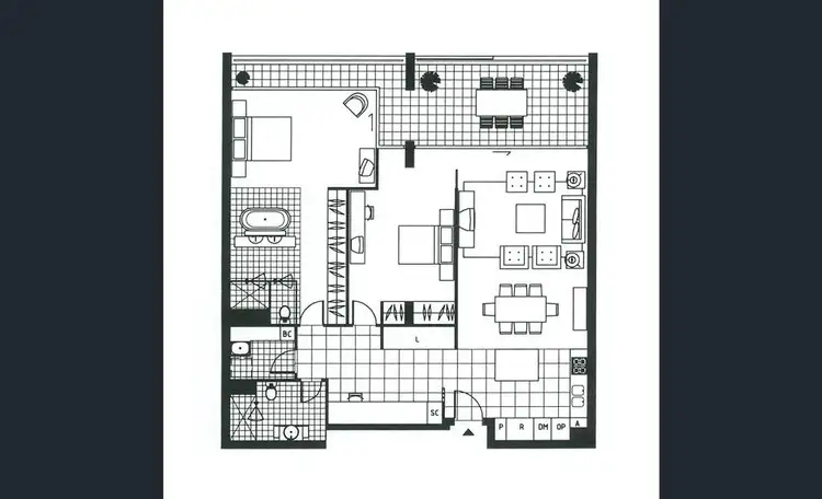 Floorplan of Homely apartment listing, 2105/2 Ephraim Island, Paradise Point QLD 4216
