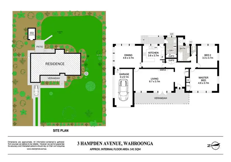 Floorplan of Homely house listing, 3 Hampden Avenue, Wahroonga NSW 2076