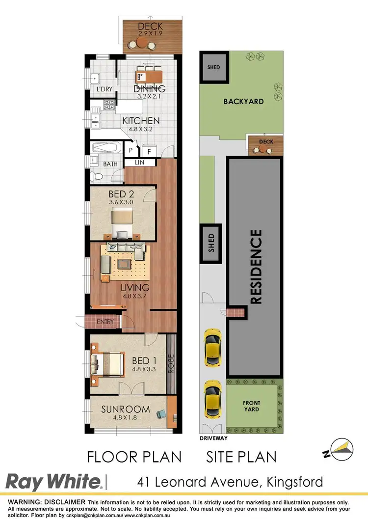 Floorplan of Homely house listing, 41 Leonard Avenue, Kingsford NSW 2032