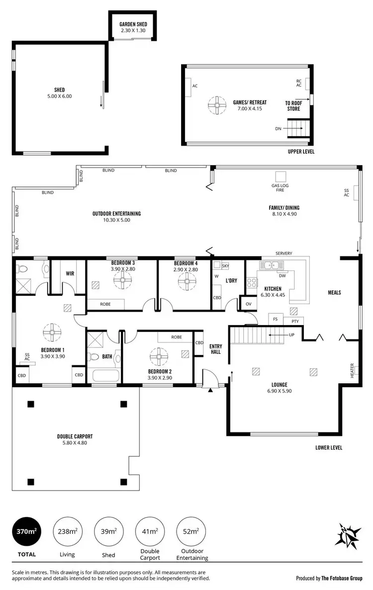 Floorplan of Homely house listing, 8 Chelsea Avenue, Flagstaff Hill SA 5159
