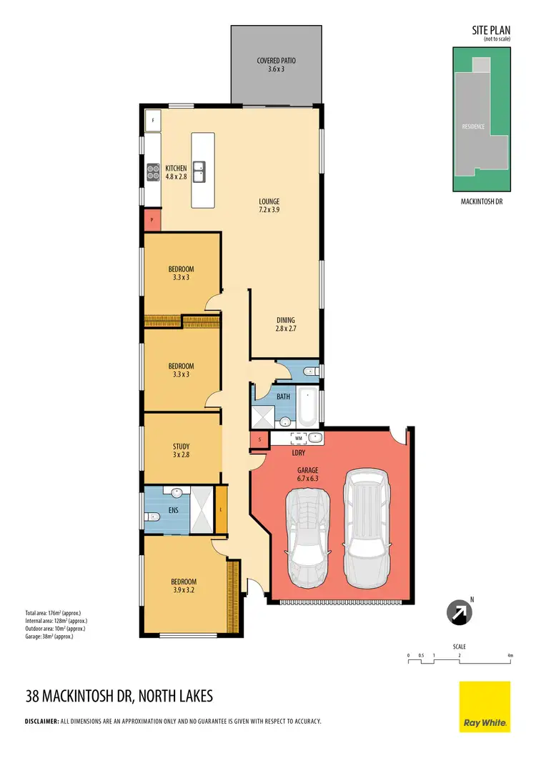 Floorplan of Homely house listing, 38 Mackintosh Drive, North Lakes QLD 4509
