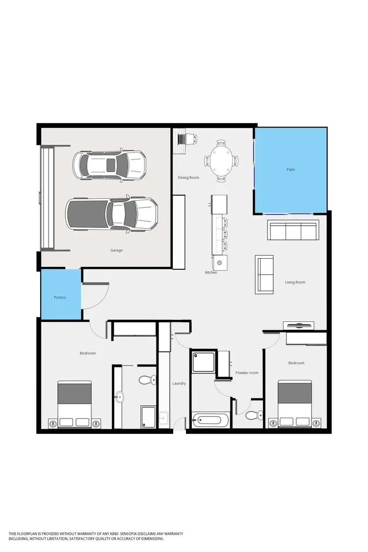 Floorplan of Homely house listing, 18 Merle Court, Mildura VIC 3500