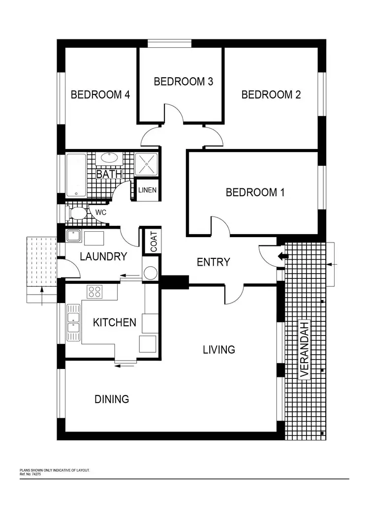 Floorplan of Homely house listing, 39 Cavill Close, Holt ACT 2615
