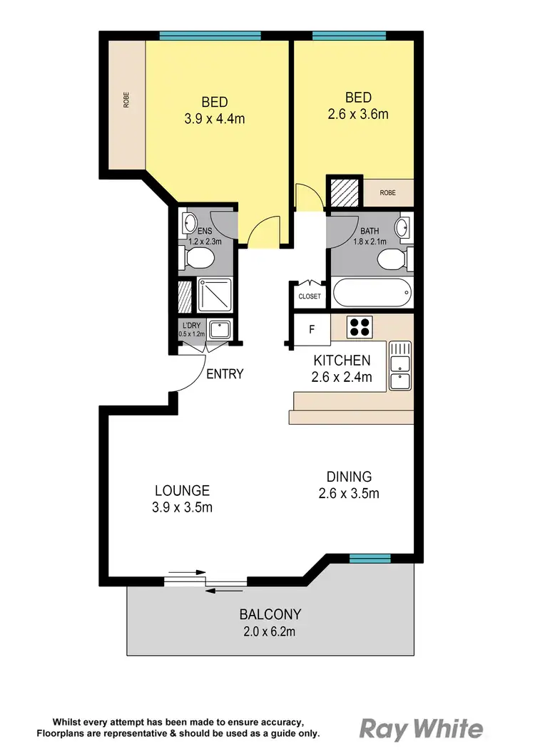 Floorplan of Homely unit listing, 14/43 Carberry Street, Grange QLD 4051