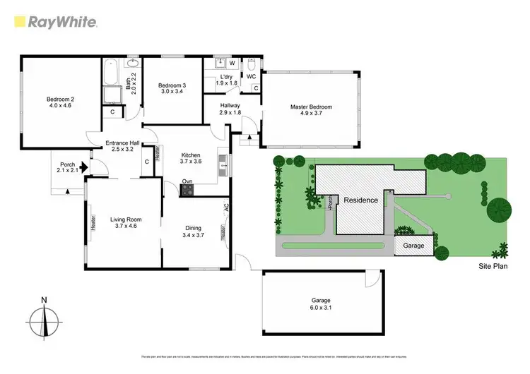Floorplan of Homely house listing, 6 Dermot Street, Oakleigh South VIC 3167