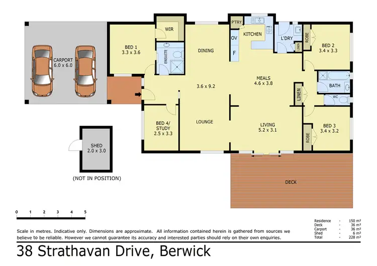 Floorplan of Homely house listing, 38 Strathavan Drive, Berwick VIC 3806