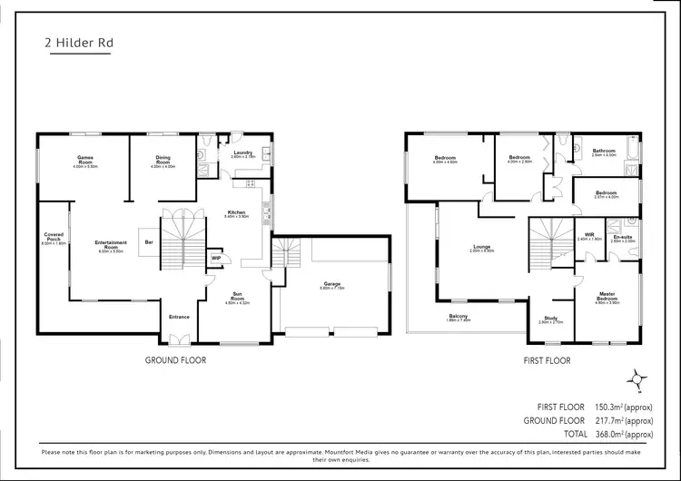 Floorplan of Homely house listing, 2 Hilder Road, The Gap QLD 4061