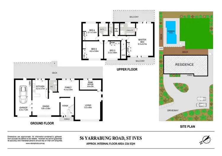Floorplan of Homely house listing, 56 Yarrabung Road, St Ives NSW 2075