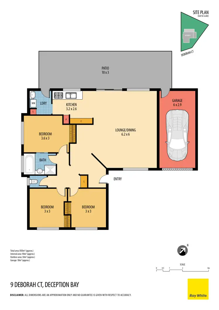 Floorplan of Homely house listing, 9 Deborah Court, Deception Bay QLD 4508