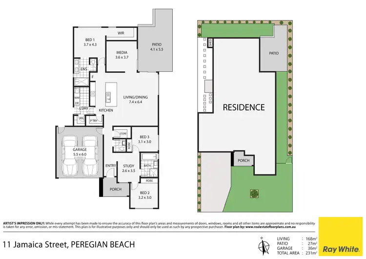 Floorplan of Homely house listing, 11 Jamaica Street, Peregian Beach QLD 4573